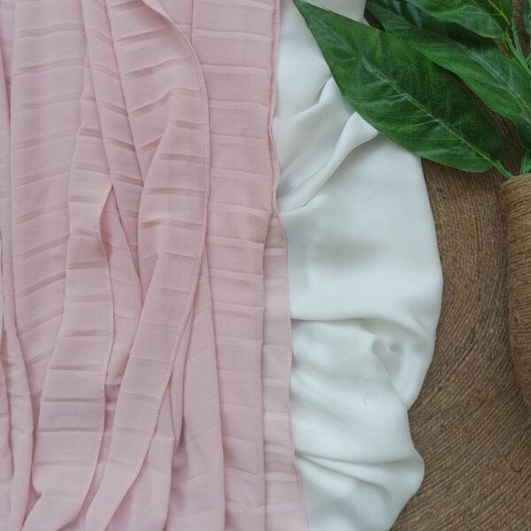 Crimped Georgette Hijab